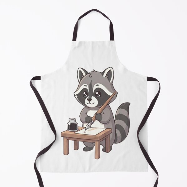 Item preview, Cute Raccoon Calligraphy Dip Pen designed and sold by Ella_Sketch.