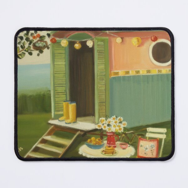 Item preview, Janet Hill – Vintage Whimsical Woman in an Enchanted Garden designed and sold by graydaysr.