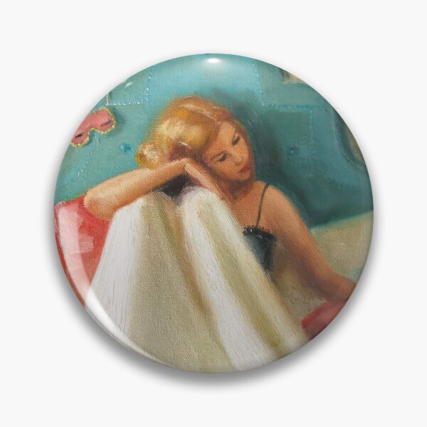 Item preview, Janet Hill – Vintage Whimsical Woman in an Enchanted Garden designed and sold by graydaysr.