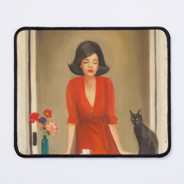 Item preview, Janet Hill – Vintage Whimsical Woman in an Enchanted Garden designed and sold by graydaysr.