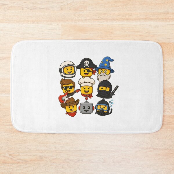Item preview, Thanksgiving Blocky Icons Pilgrim Turkey Pumpkin Corn Native designed and sold by felixpalette.