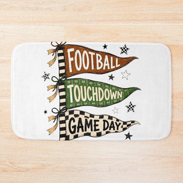 Item preview, Football Touchdown Game Day Pennant Flags T-Shirt designed and sold by LisaTran96293.