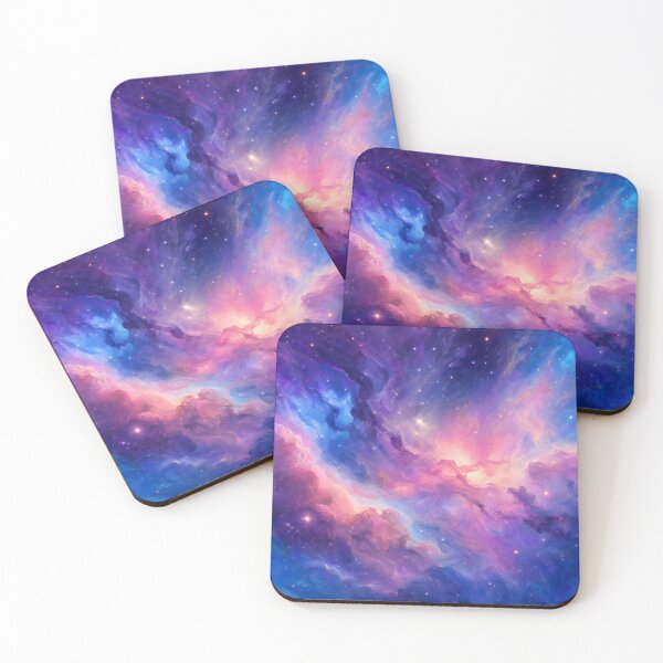 Item preview, Cosmic Galaxy Nebula Abstract Space Painting designed and sold by ArtAmbience.