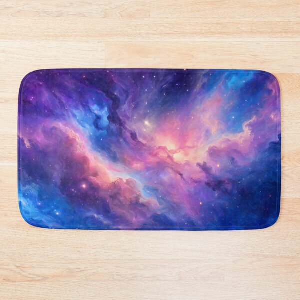 Item preview, Cosmic Galaxy Nebula Abstract Space Painting designed and sold by ArtAmbience.