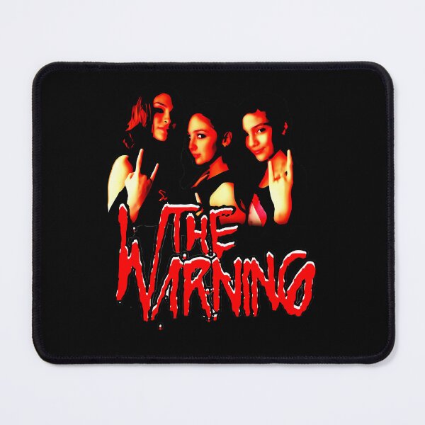 Item preview, Three Female Musicians Posing With Hand Gestures Beneath Bold Red Spiked Lettering designed and sold by Sal & Zi.