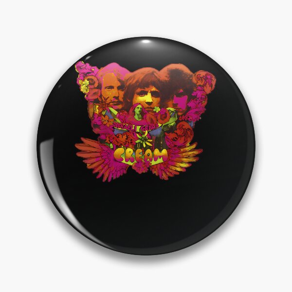 Item preview, Psychedelic Illustration Featuring Three Band Member Faces Framed By Floral Swirls And Wings designed and sold by Sal & Zi.