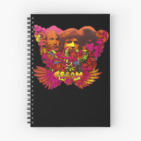 Item preview, Psychedelic Illustration Featuring Three Band Member Faces Framed By Floral Swirls And Wings designed and sold by Sal & Zi.