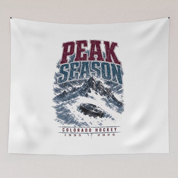 Item preview, Peak Season Vintage Mountain Hockey T-Shirt designed and sold by LisaTran96293.