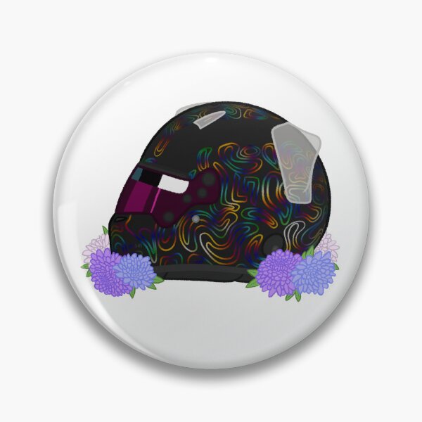 Item preview, Lando Norris 2026 Netherlands Helmet With Flowers  designed and sold by OriDraws.