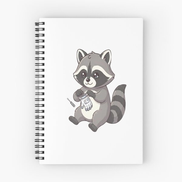 Item preview, Cute Raccoon Fixing Astronaut Glove designed and sold by Ella_Sketch.