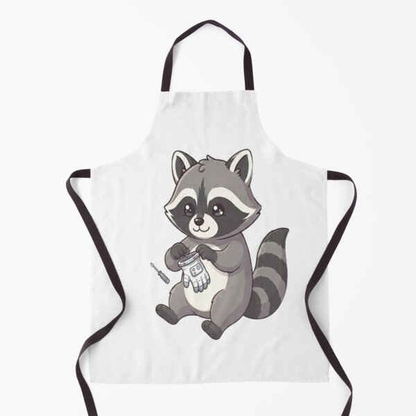 Item preview, Cute Raccoon Fixing Astronaut Glove designed and sold by Ella_Sketch.