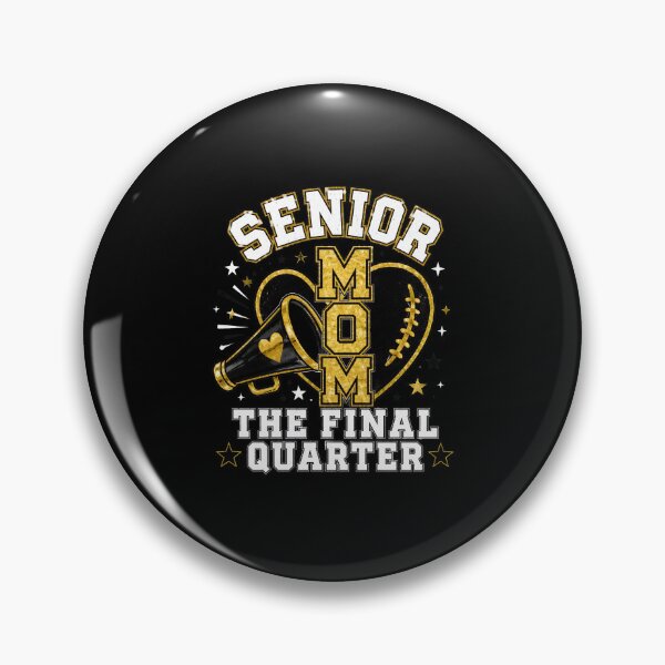 Item preview, Senior Mom 2027 The Final Quarter Football Helmet designed and sold by felixpalette.