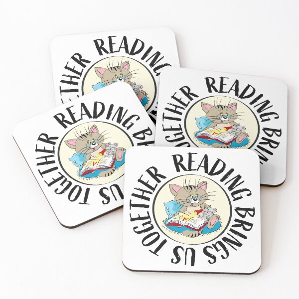 Item preview, Together Reading Brings Us Together designed and sold by Ekaterina  Biserova.