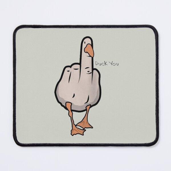 Item preview, Duck You – Funny Flipping Bird designed and sold by Cosmicstar887.