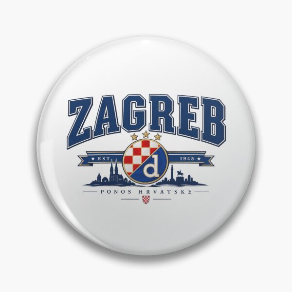 Artikelvorschau, Fans des kroatischen Fußballvereins Dinamo Zagreb entworfen und verkauft von Pickachoo.