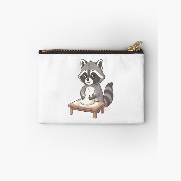 Item preview, Cute Raccoon Kneading Dough Table designed and sold by Ella_Sketch.