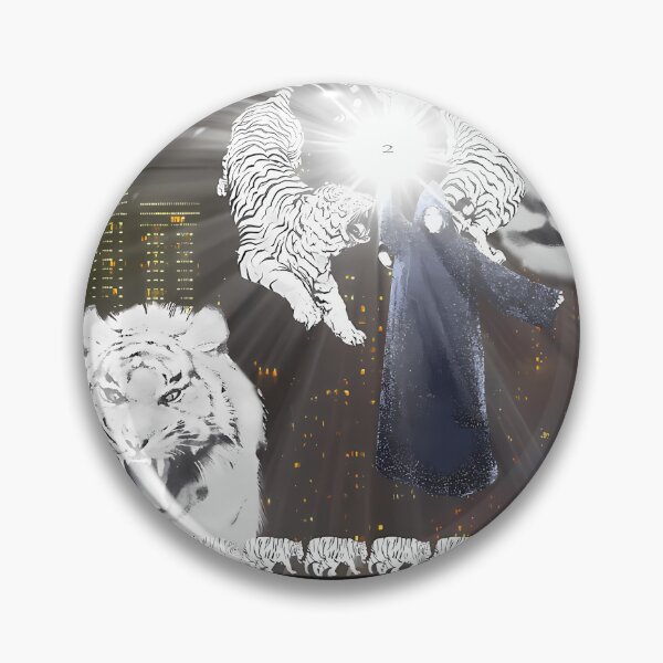 Item preview, 2HOLLIS WHITE TIGER designed and sold by DreamArt-Jar.