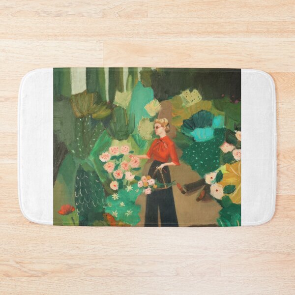 Item preview, Janet Hill – Vintage Whimsical Woman in an Enchanted Garden designed and sold by graydaysr.