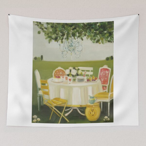 Item preview, Janet Hill – Vintage Whimsical Woman in an Enchanted Garden designed and sold by graydaysr.
