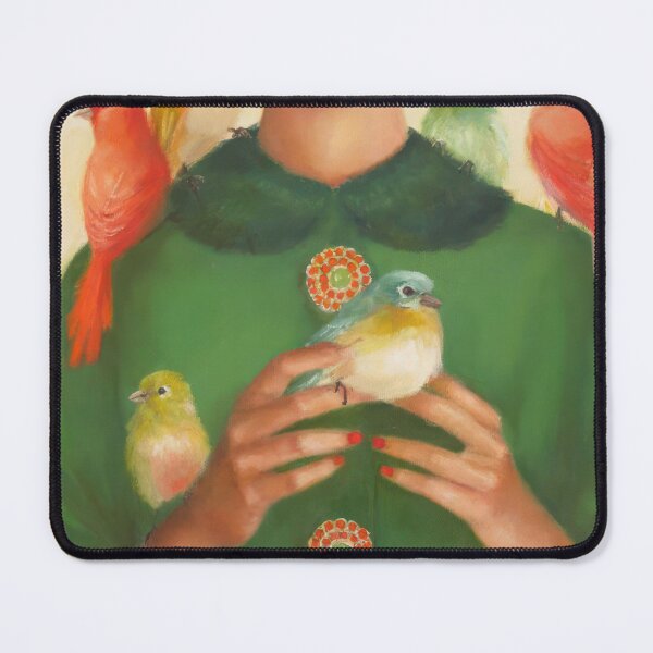 Item preview, Janet Hill – Vintage Whimsical Woman in an Enchanted Garden designed and sold by graydaysr.