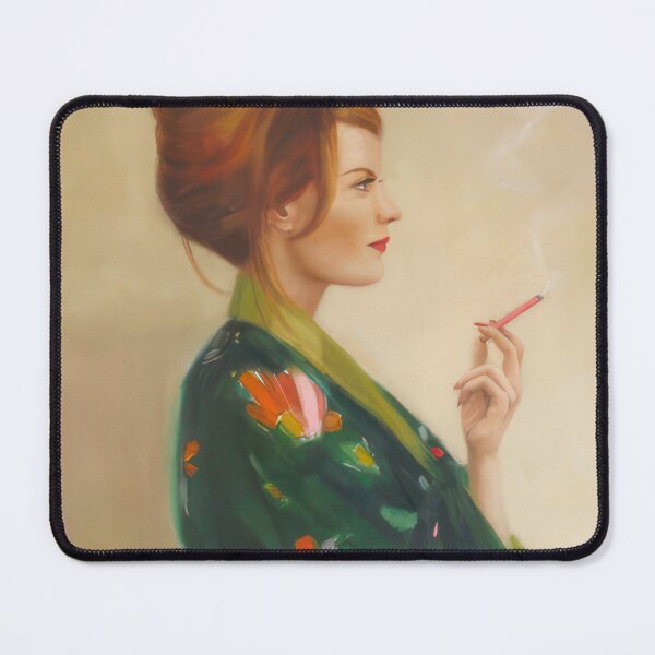Item preview, Janet Hill – Vintage Whimsical Woman in an Enchanted Garden designed and sold by graydaysr.