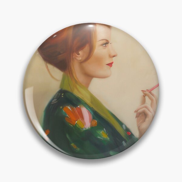 Item preview, Janet Hill – Vintage Whimsical Woman in an Enchanted Garden designed and sold by graydaysr.