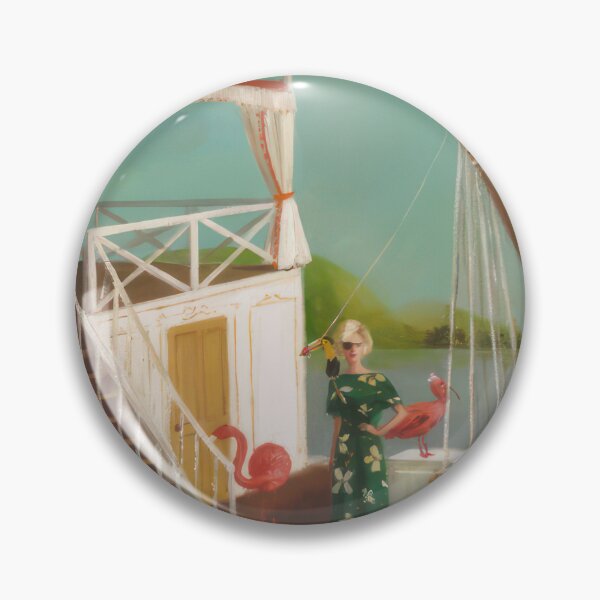 Item preview, Janet Hill – Vintage Whimsical Woman in an Enchanted Garden designed and sold by graydaysr.