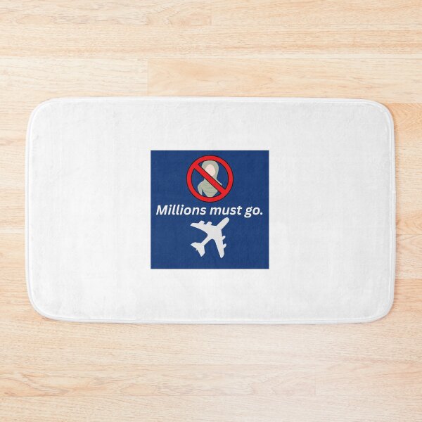 Item preview, Millions must go designed and sold by PotatoButter.