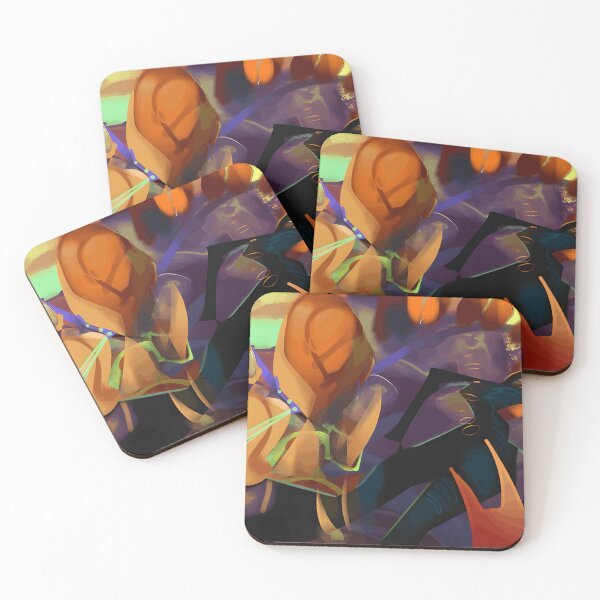 Item preview, Abstract Colorful Battle Scene Art designed and sold by Catsi-Nook-Art.