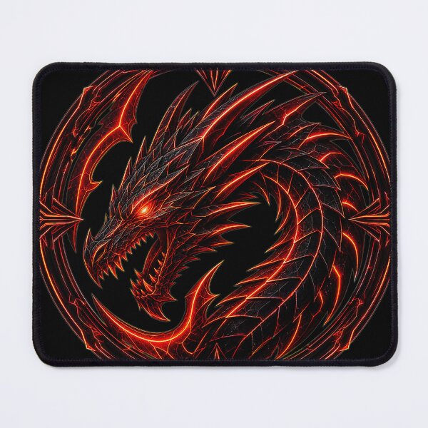 Item preview, Neon Dragon Crest designed and sold by PixelToon Studio.