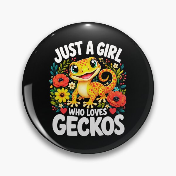Item preview, Gecko Lover Cute Colorful Floral Reptile Art designed and sold by ROUX-ART.