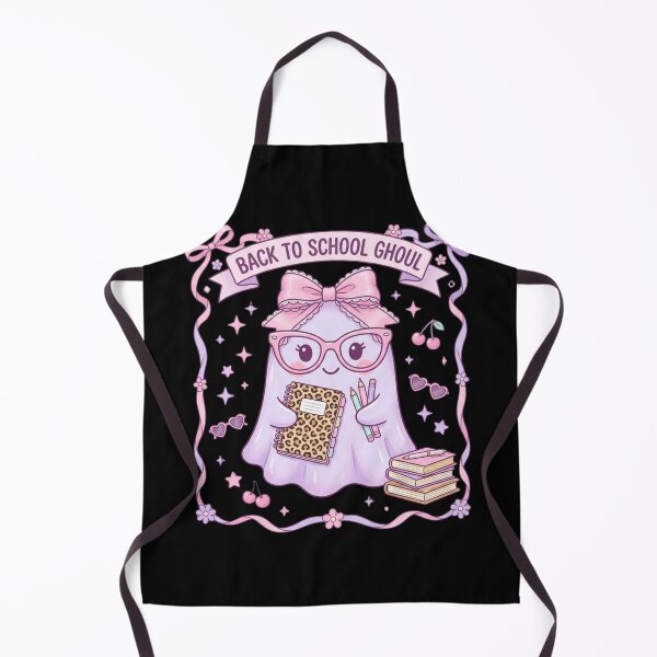 Item preview, Coquette Back to School Ghoul Pink Ribbon Ghost Notebook T-Shirt designed and sold by KreatoLab.