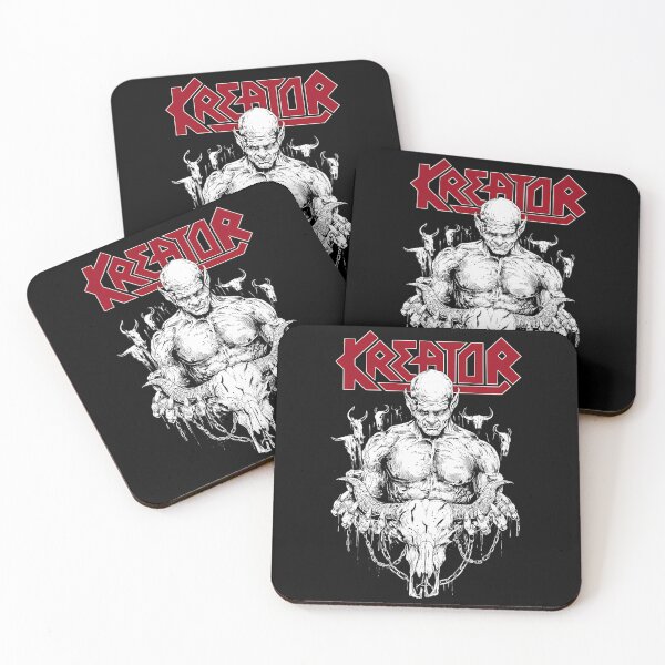 Item preview, Muscular Creature Holding Horned Skull Chains designed and sold by Octosco.