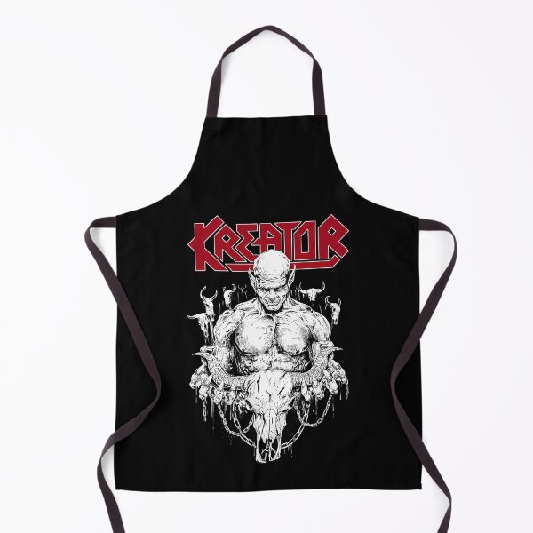 Item preview, Muscular Creature Holding Horned Skull Chains designed and sold by Octosco.