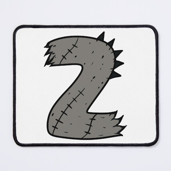 Item preview, Spooky Letter Z designed and sold by Minaficent.