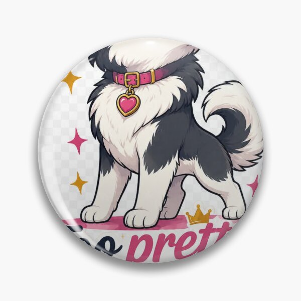 Item preview, Too Pretty for Obedience School – Sassy Husky designed and sold by Badis23.