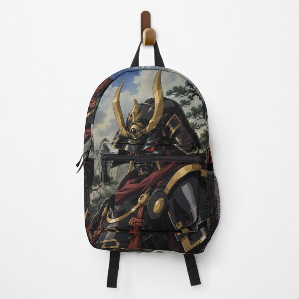 Aperçu de l'œuvre Portrait de casque noir Mecha Oni japonais créée et vendue par bapupa.