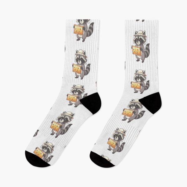 Item preview, Cute Raccoon Beekeeper Holding Honeycomb designed and sold by Ella_Sketch.