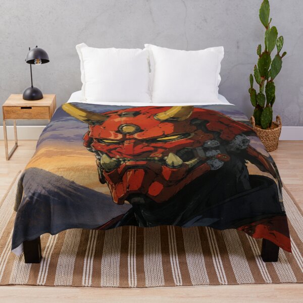 Item preview, Japanese Mecha Oni Mount Fuji Sunset designed and sold by bapupa.