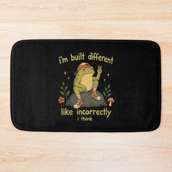 Item preview, Funny Frog 'I'm Built Different Like Incorrectly' designed and sold by felixpalette.