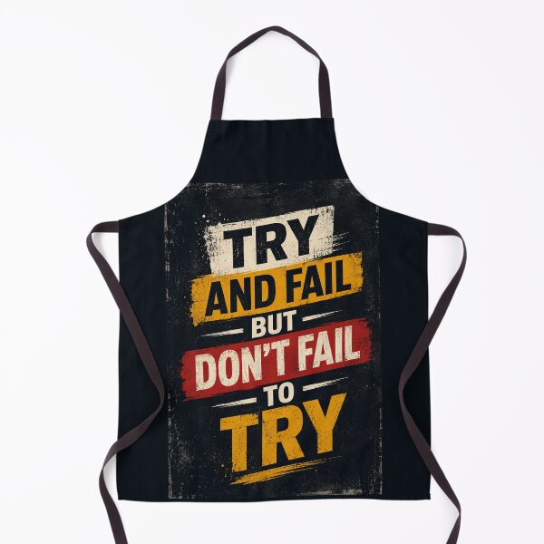 Item preview, Try and Fail, But Don´t Fail to Try designed and sold by Sketch-Shack.