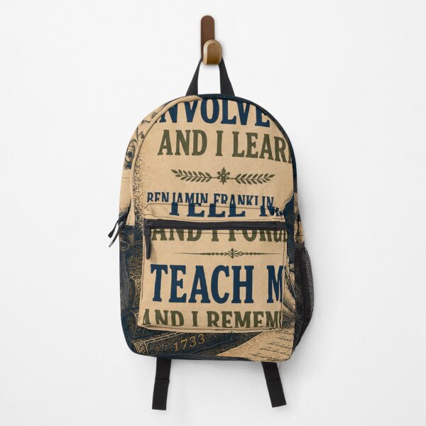 Item preview, Benjamin Franklin Words to live by designed and sold by Kzacreative.