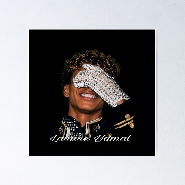 Item preview, Lamine Yamal Bling Streetwear Portrait. designed and sold by DesignerrGood777.