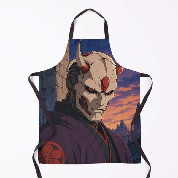 Aperçu de l'œuvre Kimono futuriste japonais Mecha Oni créée et vendue par bapupa.