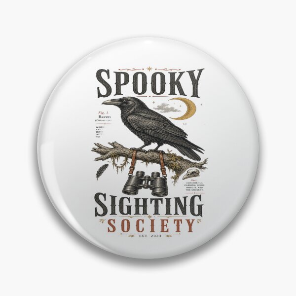 Item preview, Halloween Bird Watching Spooky Birder Club Design designed and sold by JansenGS.