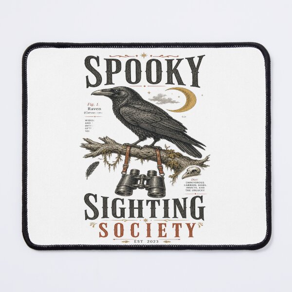 Item preview, Halloween Bird Watching Spooky Birder Club Design designed and sold by JansenGS.