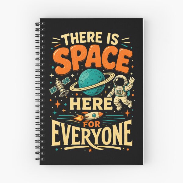 Item preview, space There Is Space Here For Everyone Cosmic Astronaut Art designed and sold by ROUX-ART.