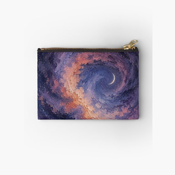 Item preview, Moonlit Ocean Spiral Painting designed and sold by Rahma-yehia23.