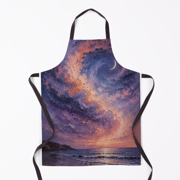 Item preview, Moonlit Ocean Spiral Painting designed and sold by Rahma-yehia23.