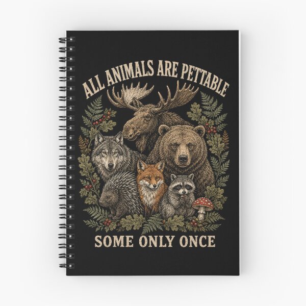 Item preview, wildlife vintage woodland animals and forest art designed and sold by ROUX-ART.